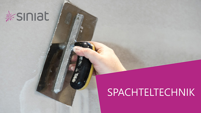 Spachteltechnik im Trockenbau