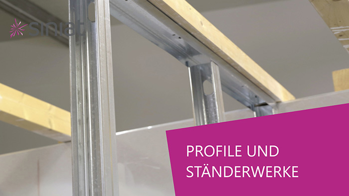 Trockenbauprofile und Ständerwerk