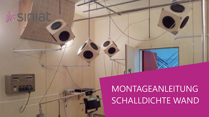 Montageanleitung schalldichte Trockenbauwand