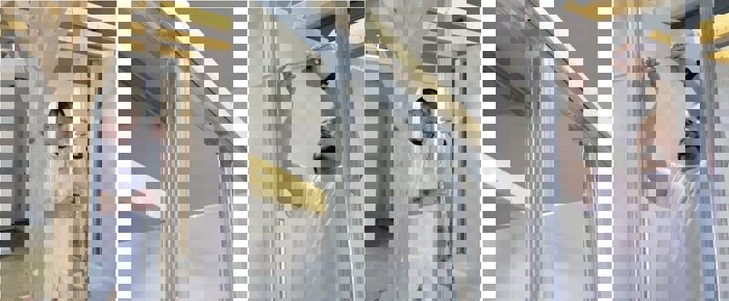 Unterkonstruktion mit Metallprofilen bauen