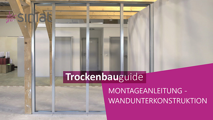 Unterkonstruktion mit Metallprofilen bauen