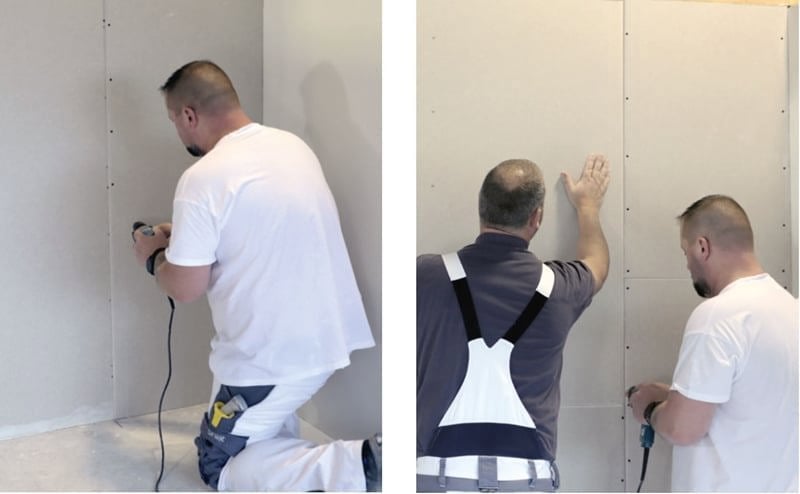 Trockenbau-Anleitung: Trennwand selber bauen und verspachteln