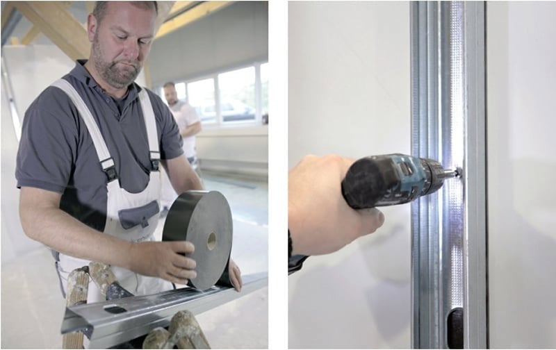 Trockenbau-Anleitung: Trennwand selber bauen und verspachteln