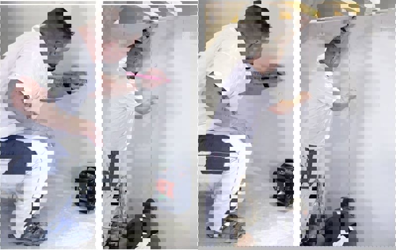 Trockenbau-Anleitung: Trennwand selber bauen und verspachteln - Siniat