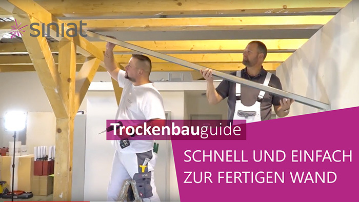 Trennwand selber bauen und verspachteln 