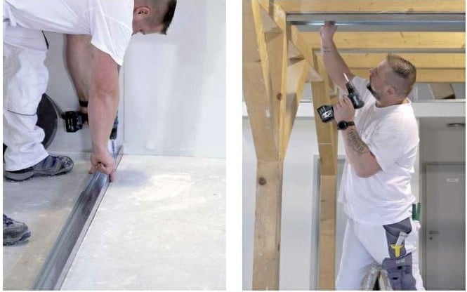 Trockenbau-Anleitung: Trennwand selber bauen und verspachteln