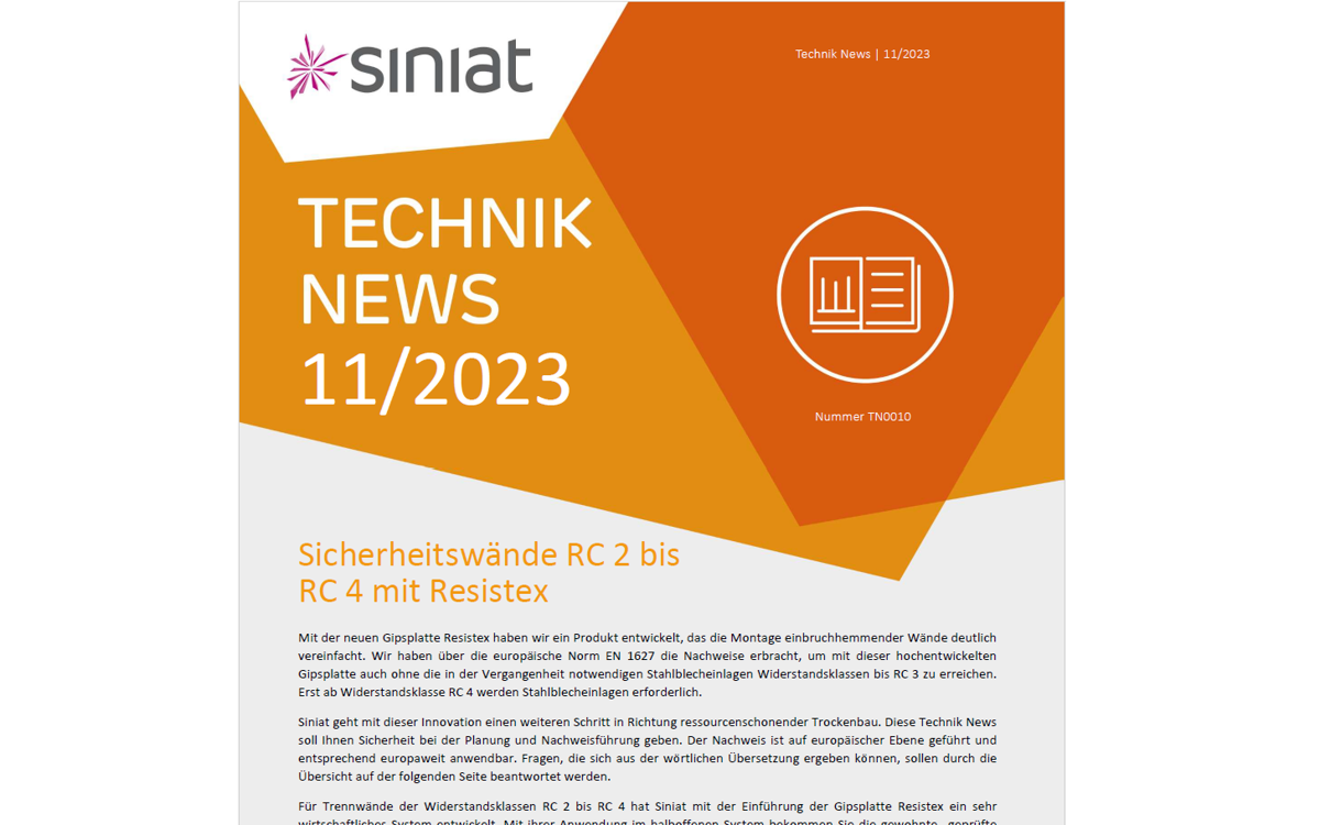 Technik News: So bleiben Sie auf dem neuesten Stand im Trockenbau