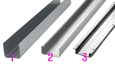 Siniat-Deckenprofile